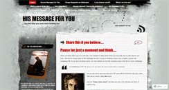 Desktop Screenshot of hismessageforyou.com